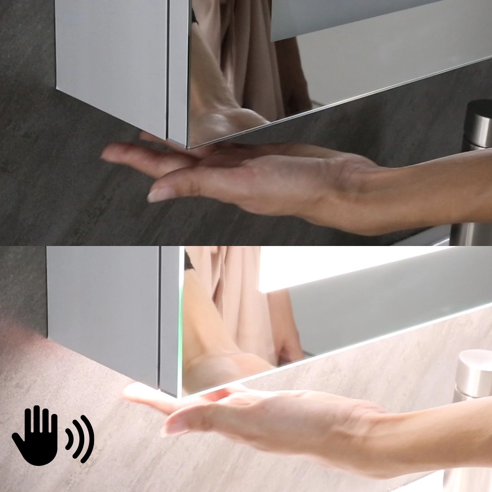 Motion sensor switch Move hand over the sensor, the light will be turned on/off.