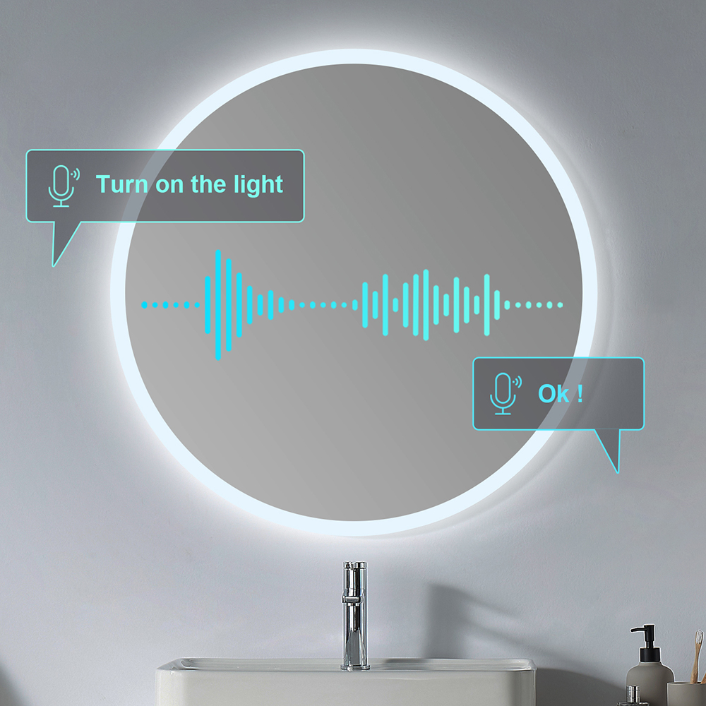 Voice intelligent function
When you say the corresponding command, the mirror will work according to your command.
