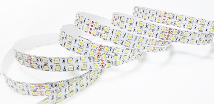 Double row LED strip